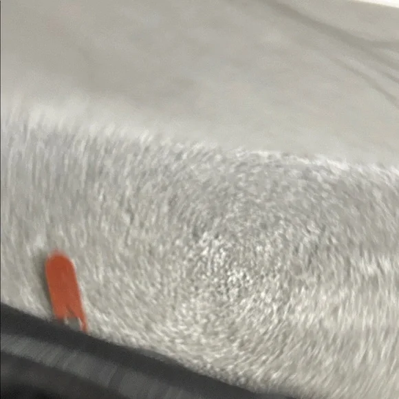 EUC Fossil Gray and Tan Messenger Bag holds laptop. - Picture 10 of 16